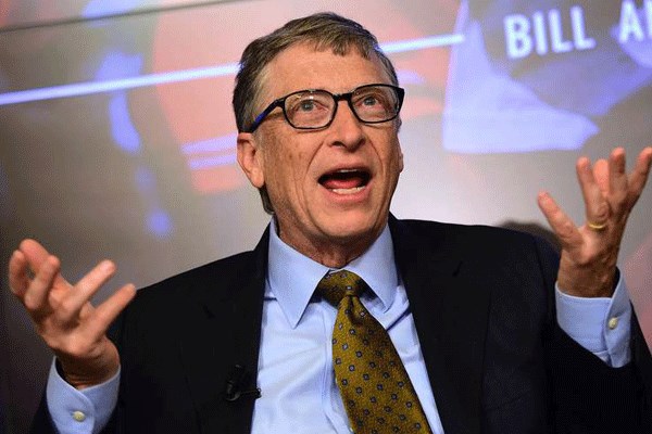 Bill Gates, founder of the Bill and Melinda Gates Foundation. Oxfam report has named him as one of the world’s richest 8 who own a total of Sh44.3 trillion. PHOTO | EMMANUEL DUNAND | AFP