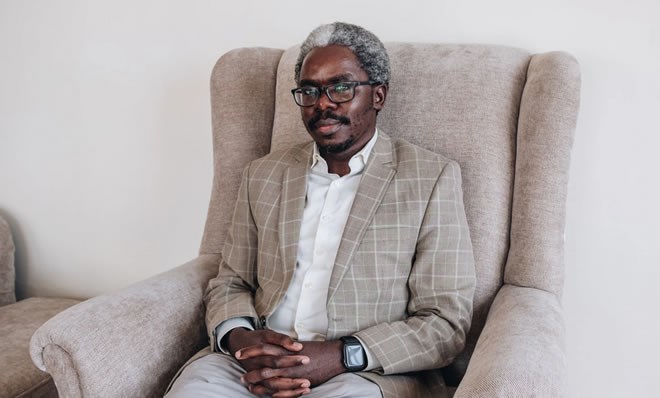 Dr. Lukoye Atwoli, vice president of the Kenya Medical Association, said, “During an emergency like this, you need to be persuading people to cooperate rather than coercing them.”Credit...Khadija Farah for The New York Times