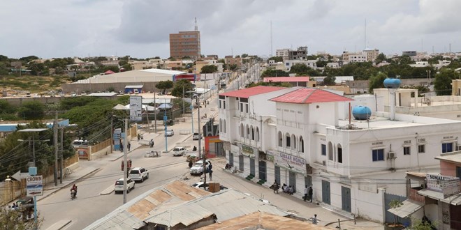 An aerial view of a section of Mogadishu, Somalia. Abdulkadir Khalif | Nation Media Group