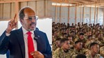 Madaxweyne Xasan Sheekh oo Maanta sagootiyay ciidamo si gaar ah u tababaran oo ku biiraya howlgalada dalka ka socda