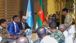 Madaxweyne Xasan Sheekh oo kulan xasaasi ah la yeeshay madaxda Wasaaradda Gaashaandhigga