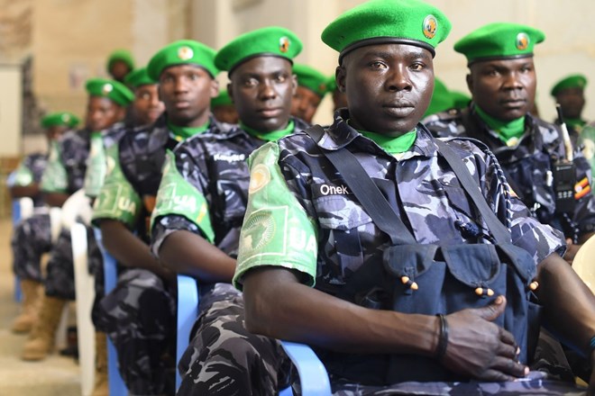 Au Deploys Police Officers In Southern Somalia 
