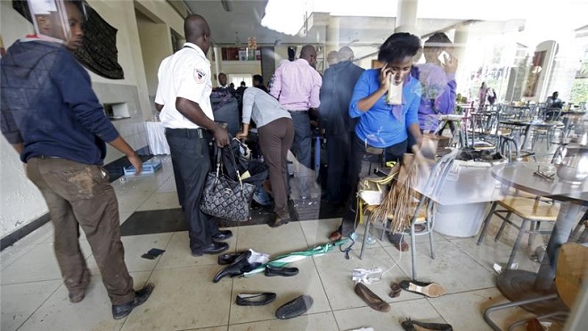The drill came just months after fighters from the Somali al-Shabab armed group attacked Garissa university [Thomas Mukoya/Reuters]