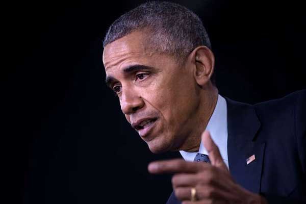 US President Barack Obama speaks at a press conference at the Pentagon in Washington, DC on August 4, 2016. AFP PHOTO | BRENDAN SMIALOWSKI