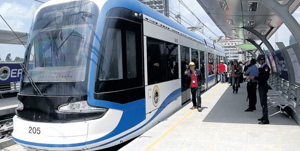 The Addis Ababa light rail which officially begun its services in September. PHOTO | ANADOLU AGENCY