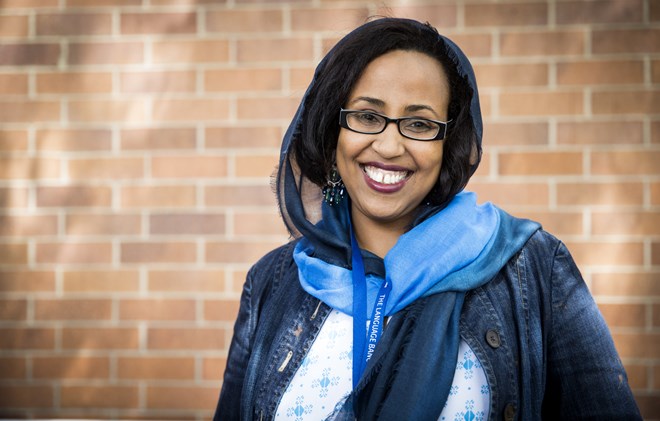 “I am the sister. I am the mother. I am the aunt, and I am the friend. I am strict with them. I want them to learn fast and be responsible.” Yasmin Muridi, family engagement specialist for St. Paul School District