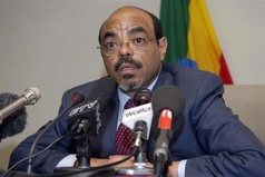 Ethiopian PM Meles Zenawi