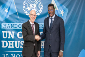 Galmudug oo si rasmi ah ula wareegtay Xafiiska Siyaasadda Qaramada Midoobay ee Galmudug