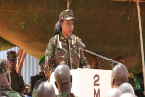 Wasiirka Difaaca Kenya oo Kormeer Shaqo ku Tagtay Kismaayo, Kana Warbixisay Doorka Ciidamada KDF ee AUSSOM